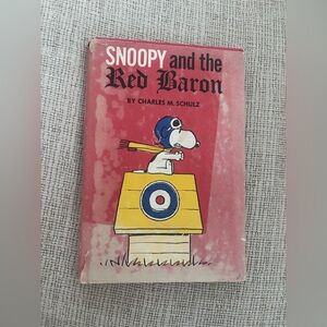 Vintage 1966 Snoopy and The Red Baron by Charles M. Schulz Hardback 1st Edition